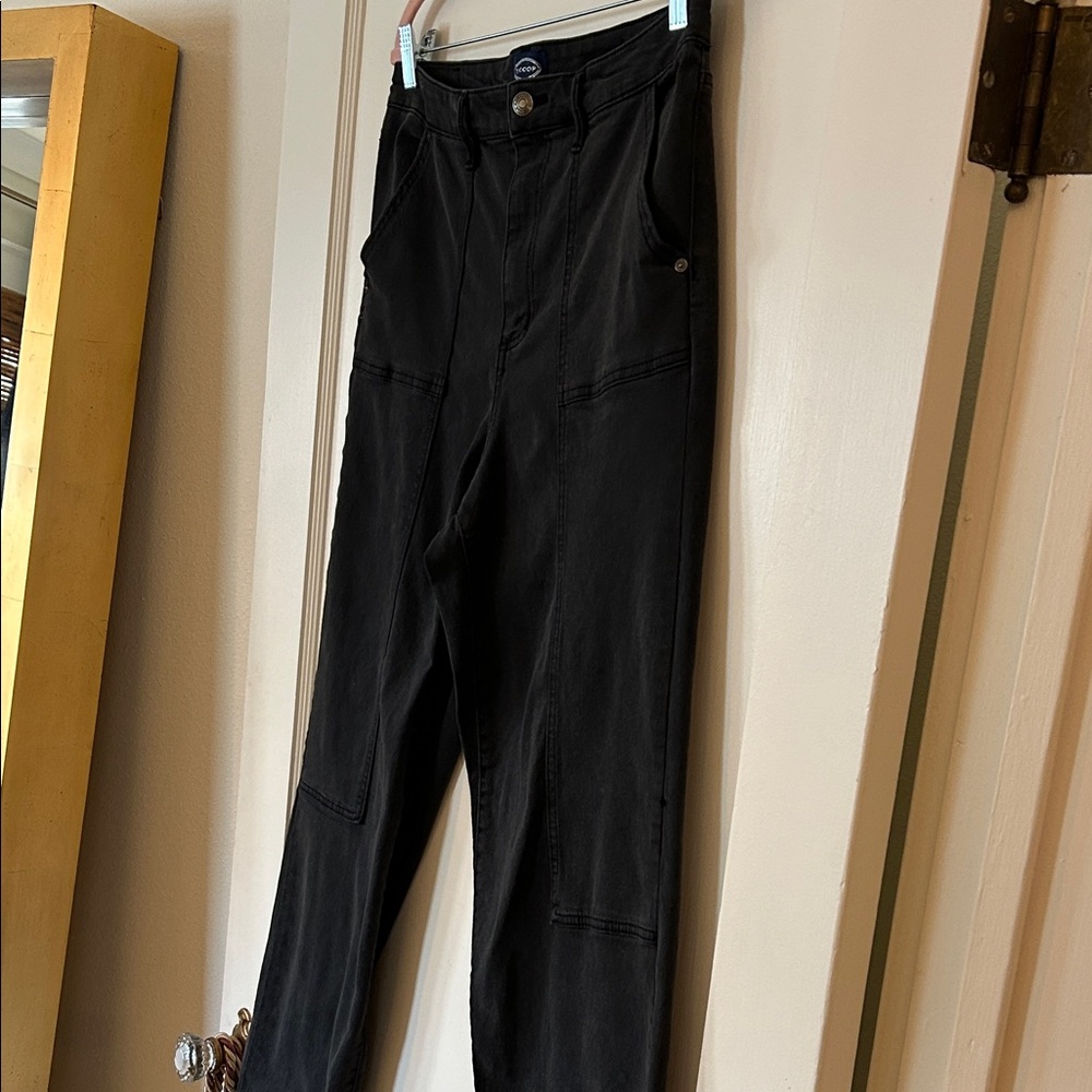Scoop NYC Dark Flare & Wide Leg Jeans